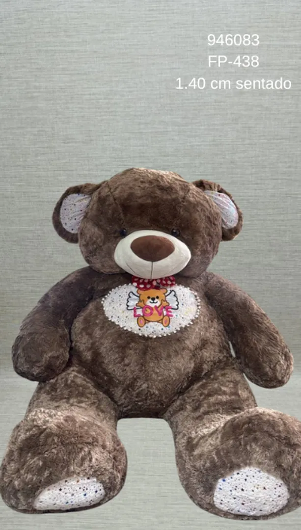 OSO "LOVE" 1.40 CM SENTADO