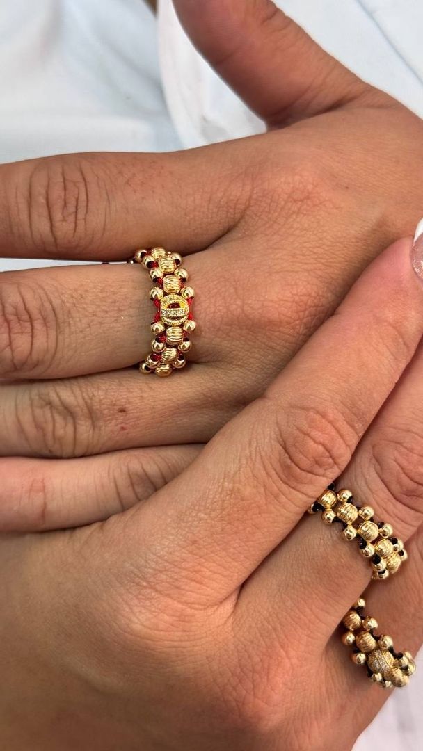 ANILLO ARTESANAL CON HERRAJE H BALL