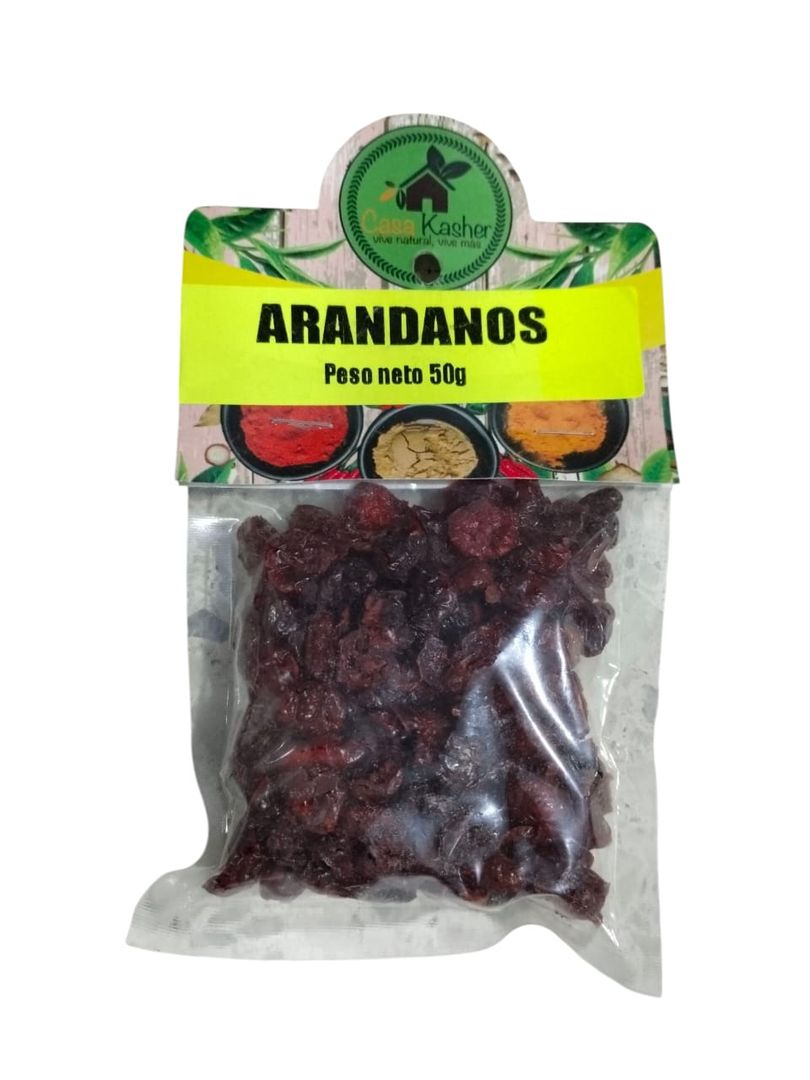 ARANDANOS CASA KASHER*50G