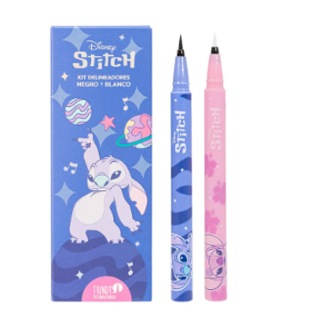 Imagen del producto KIT X2 DELINEADORES BLANCO Y NEGRO STITCH TRENDY