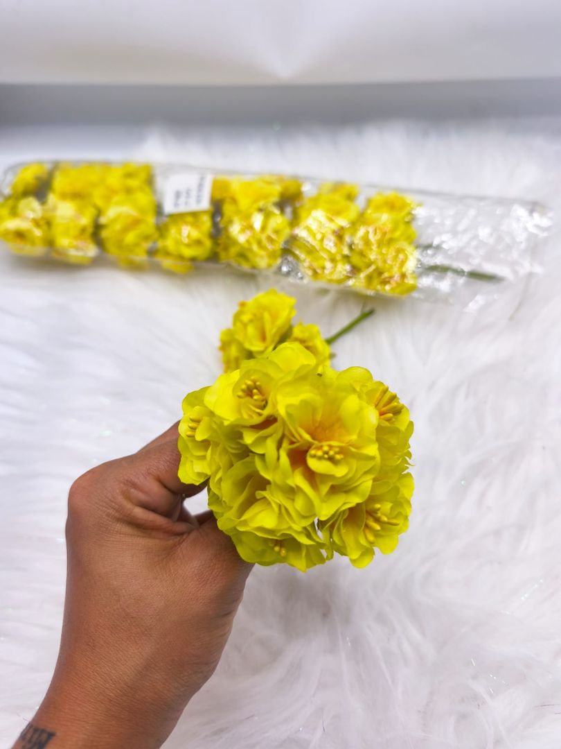 PQT DE FLORES MINI PM523 AMARILLA