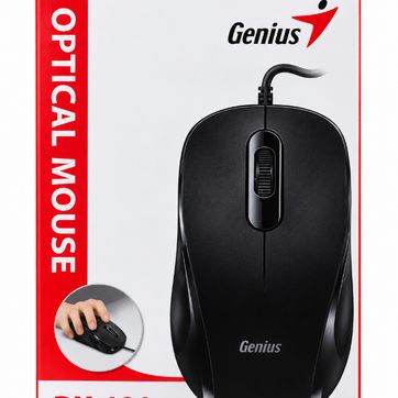 Imagen del producto Mouse Genius DX-101 Óptico USB – Negro