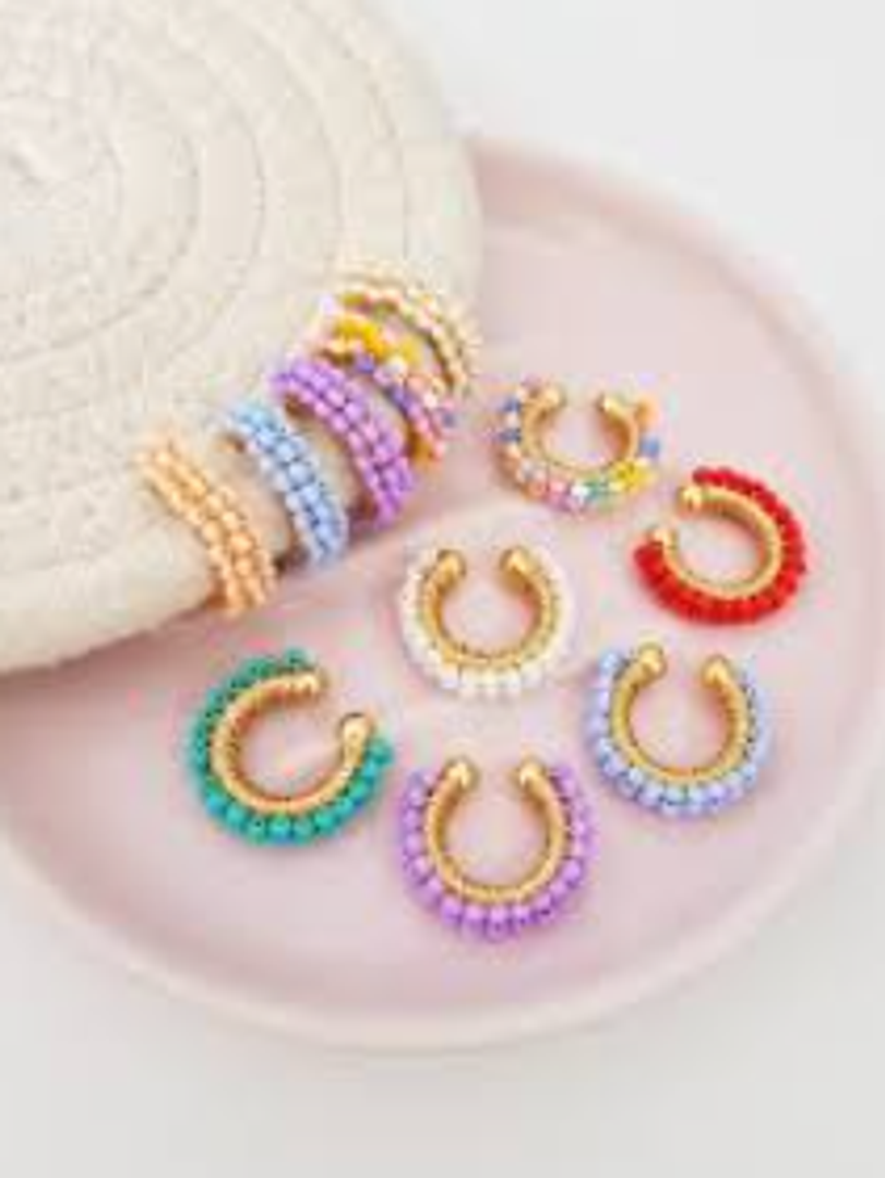 Ear Cuff con Mostacilla (Simuladores)