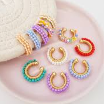 Ear Cuff con Mostacilla (Simuladores) - imagen 1