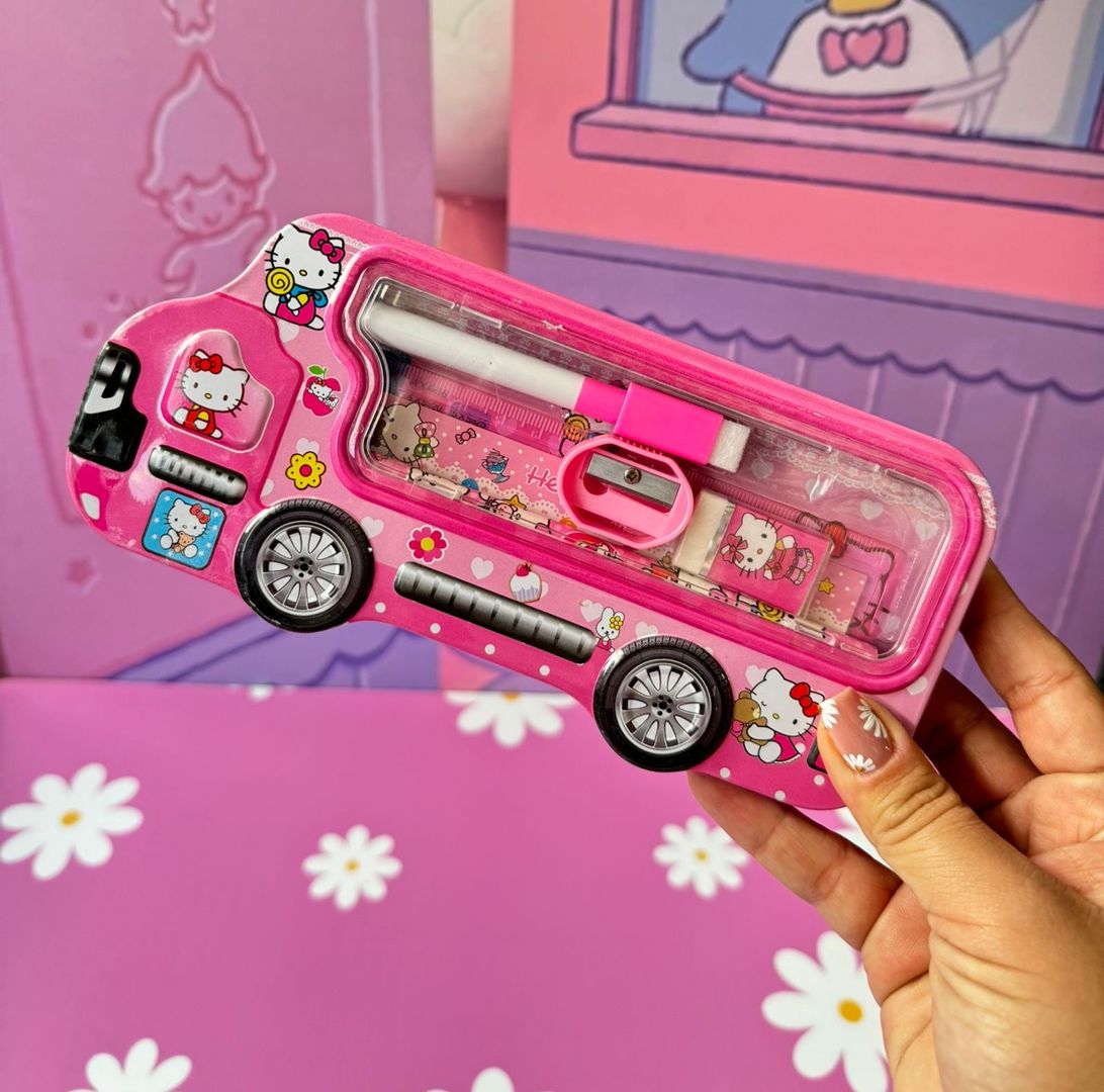 Cartuchera metálica bus 