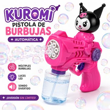 Pistola de burbujas Kuromi - imagen 1