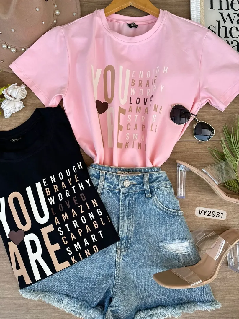 CAMISETA FRIA REGULAR YOU ARE VY2931