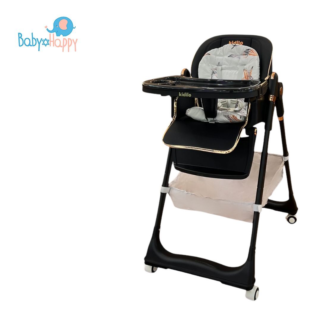 Silla comedor KIDILO con canasta