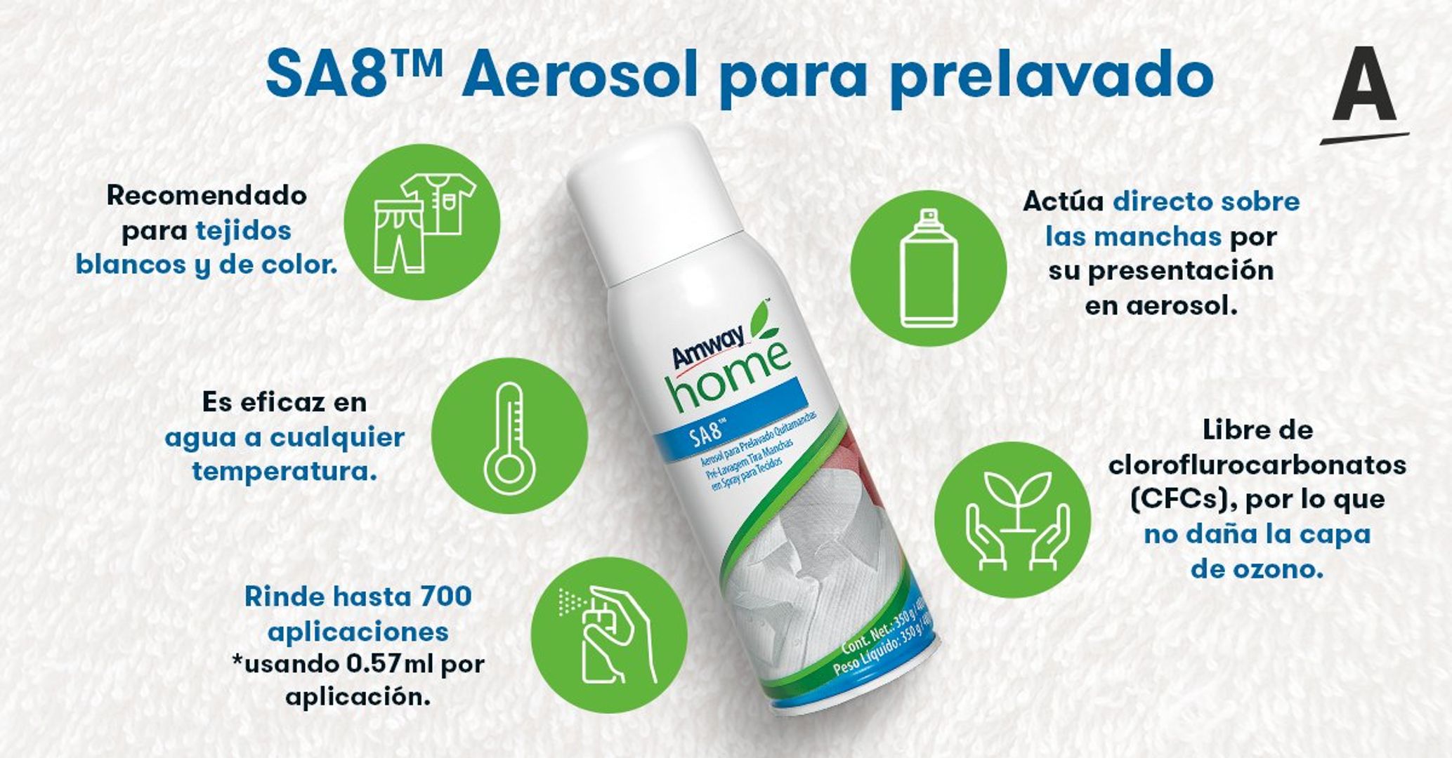 AEROSOL DE PRELAVADO QUITAMANCHAS 