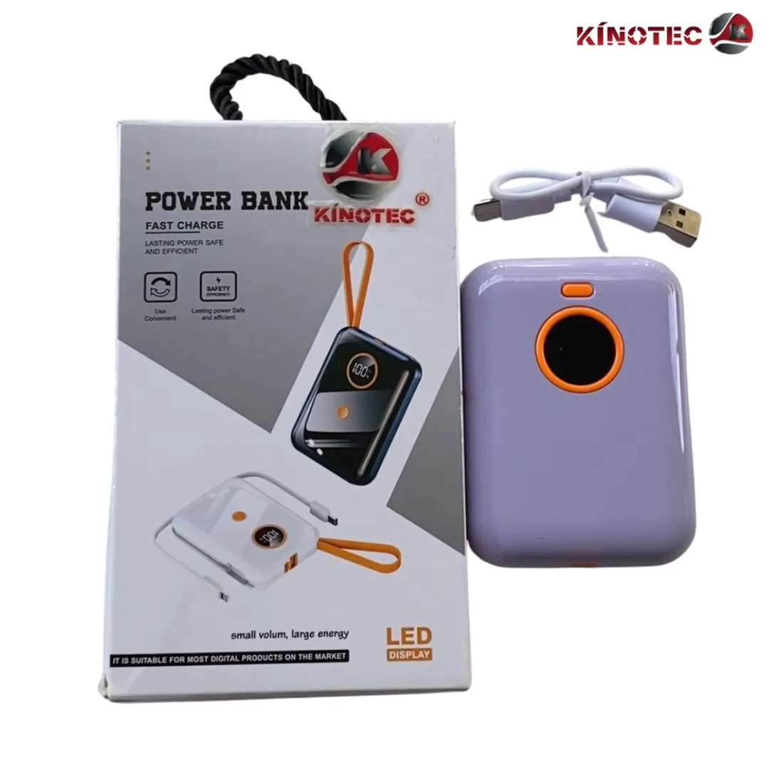 Power Bank Digital Brillante – 10,000mAh