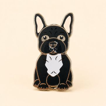 PIN BULLDOG FRANCES NEGRO - imagen 1