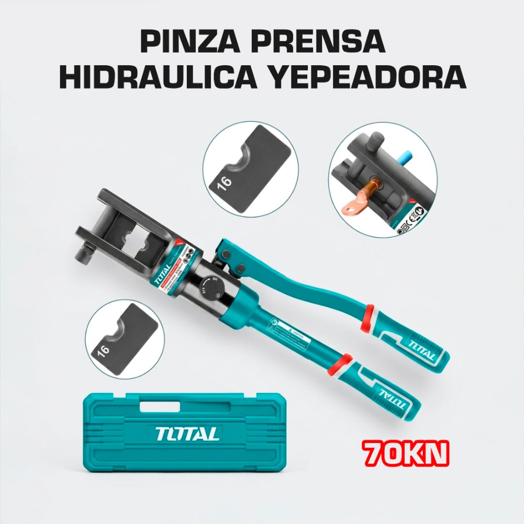 PINZA PRENSA HIDRAULICA YEPEADORA 70KN