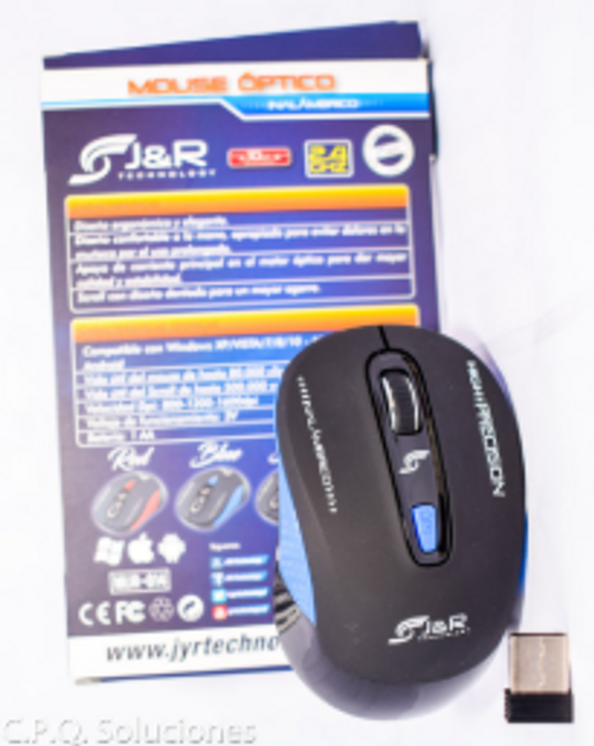 MIJR 016 MOUSE OPTICO INALAMBRICO HIGH PRECISION