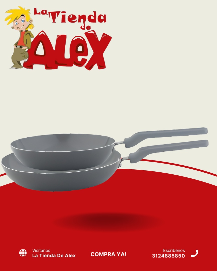 SET DE SARTENESX2 DE 20 Y 24 CM. 
