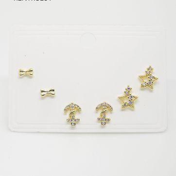 Imagen del producto Set topo ancla rodinado x 3