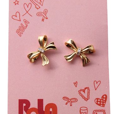 Aretes topo moño - imagen 1