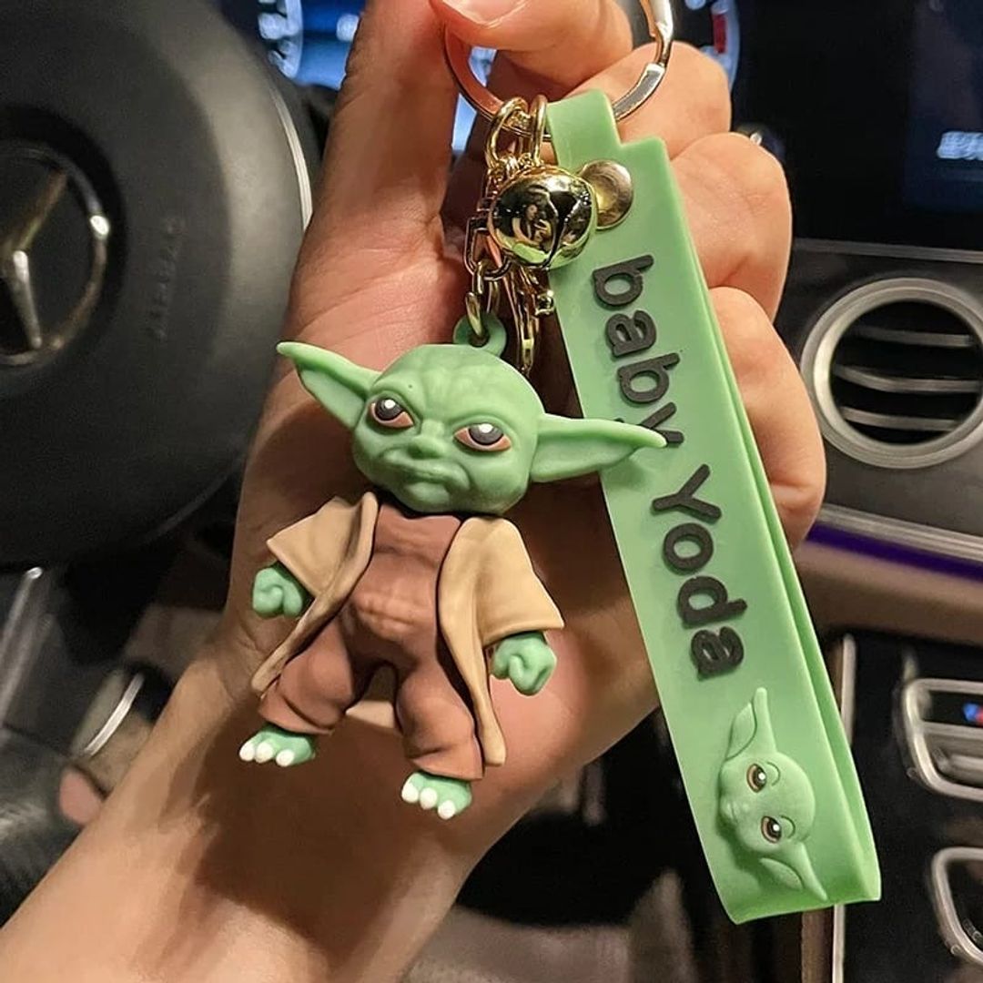 Llaveros yoda 
