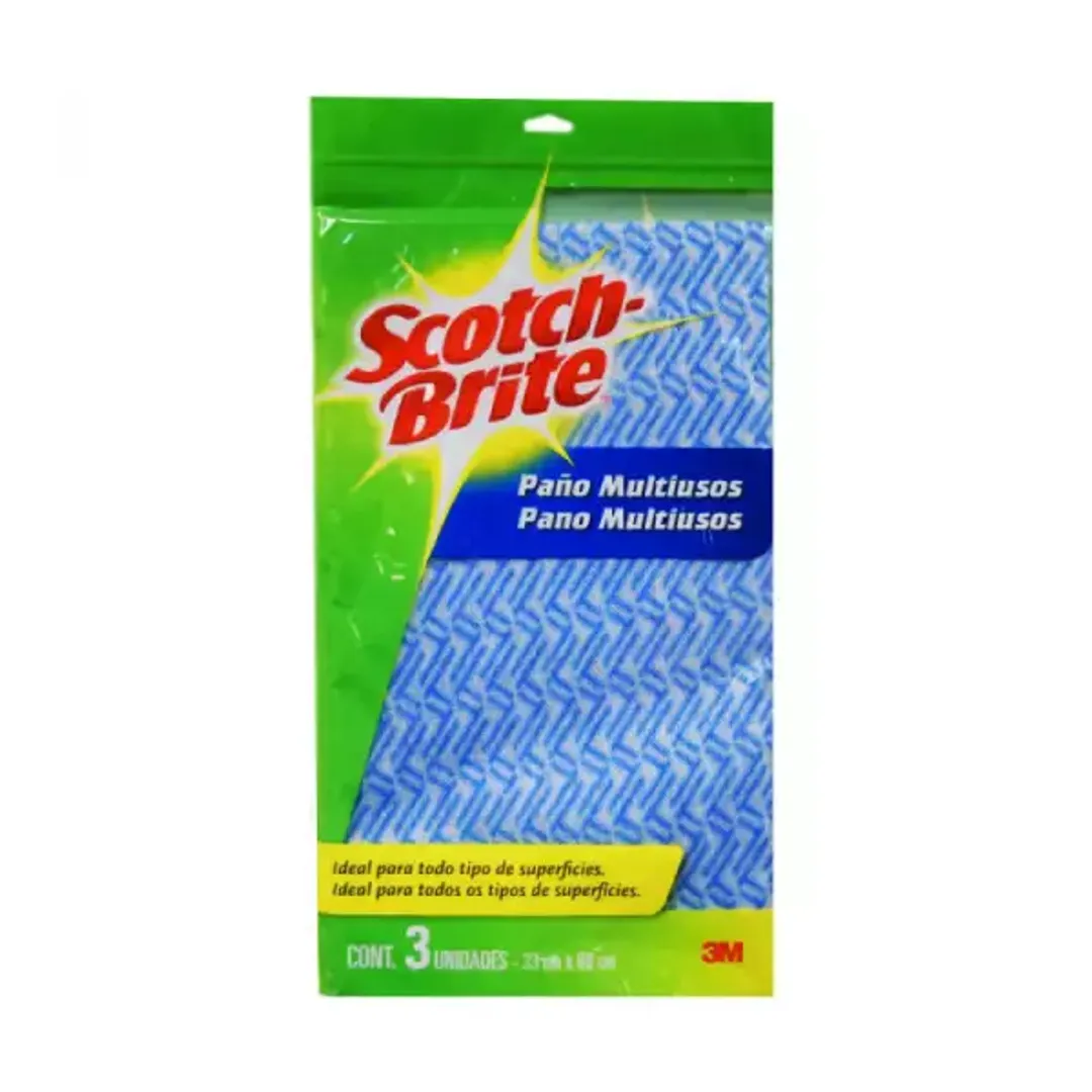 PAÑO REUTILIZABLE SCOTCH BRITE*3