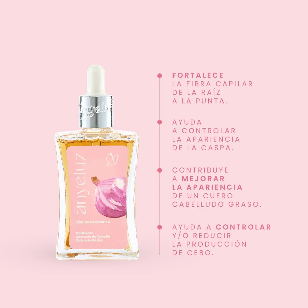Tónico de cebolla anticaida