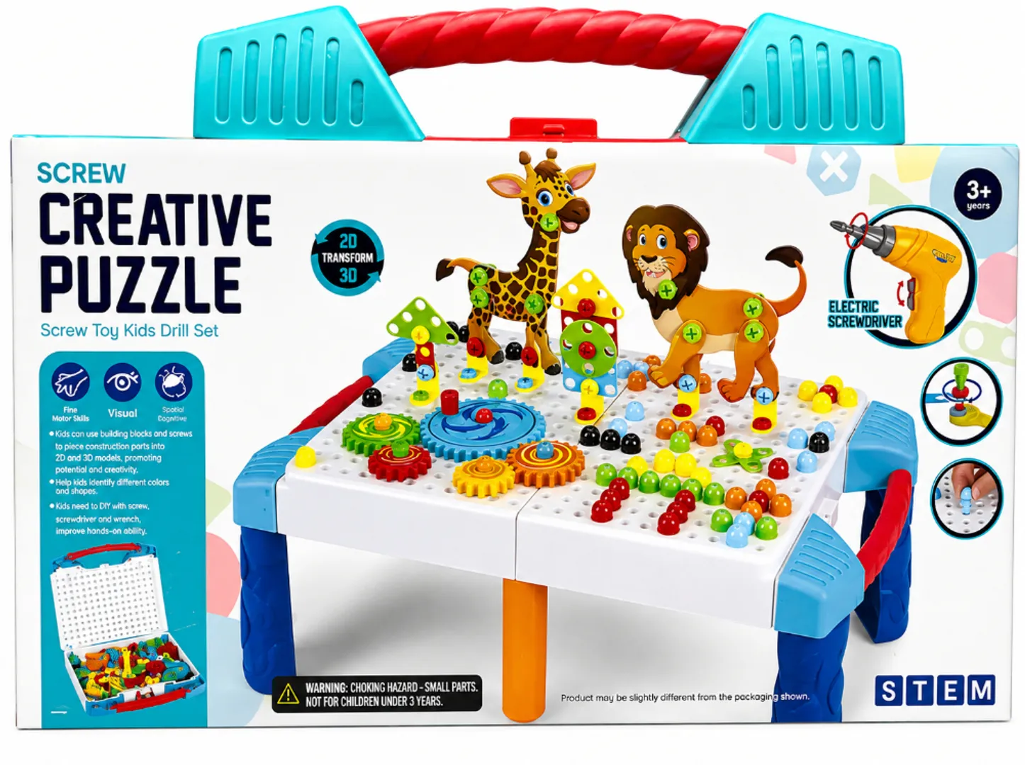 JUEGO DE CONSTRUCCION PIEZAS HERRAMIENTAS ARMABLES