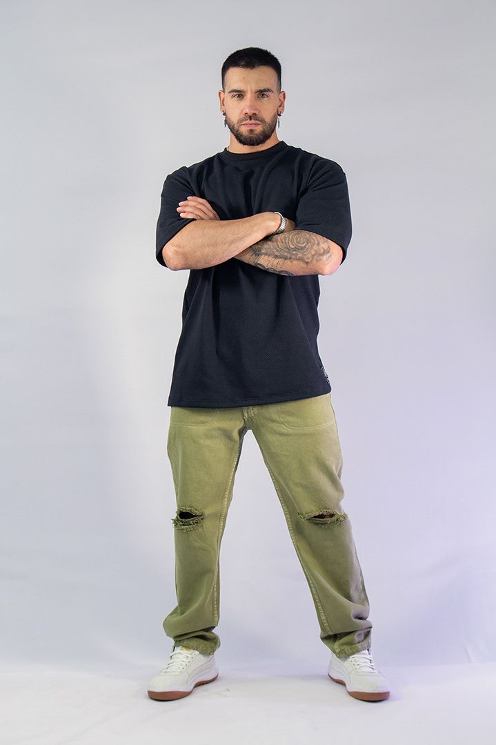 CAMISETA OVERSIZE TEX DAIMOND