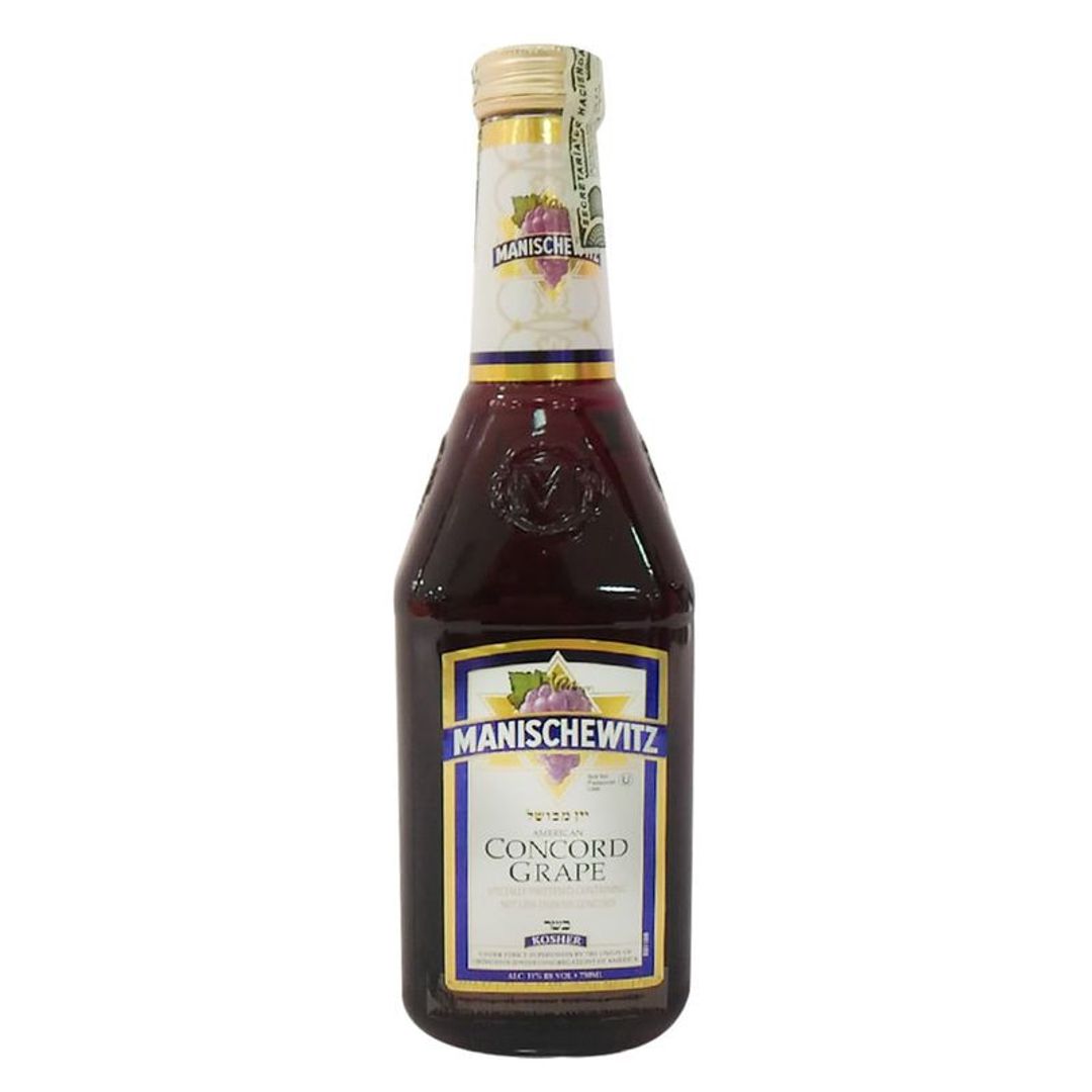 VINO MANISCHEWITZ CONCORD GRAPE*750ML