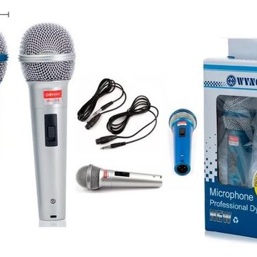 Imagen del producto Micrófono Duo alámbrico de mano WVNGR