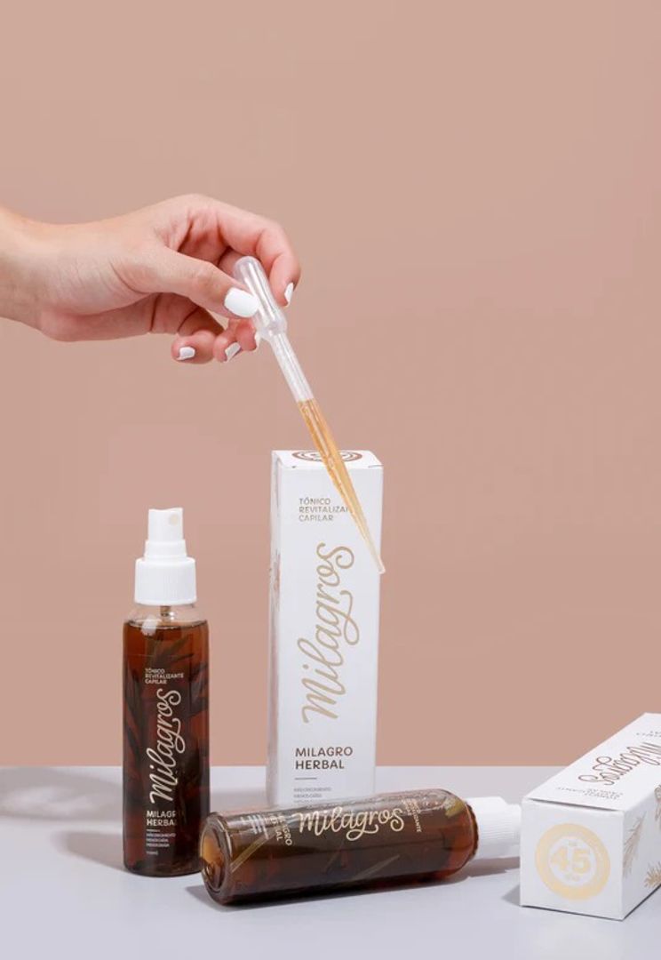 Tónico  Revitalizante Capilar Milagro Herbal MILAGROS