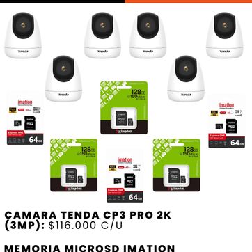 Imagen del producto KIT WIFI TENDA X6 INTERIOR
