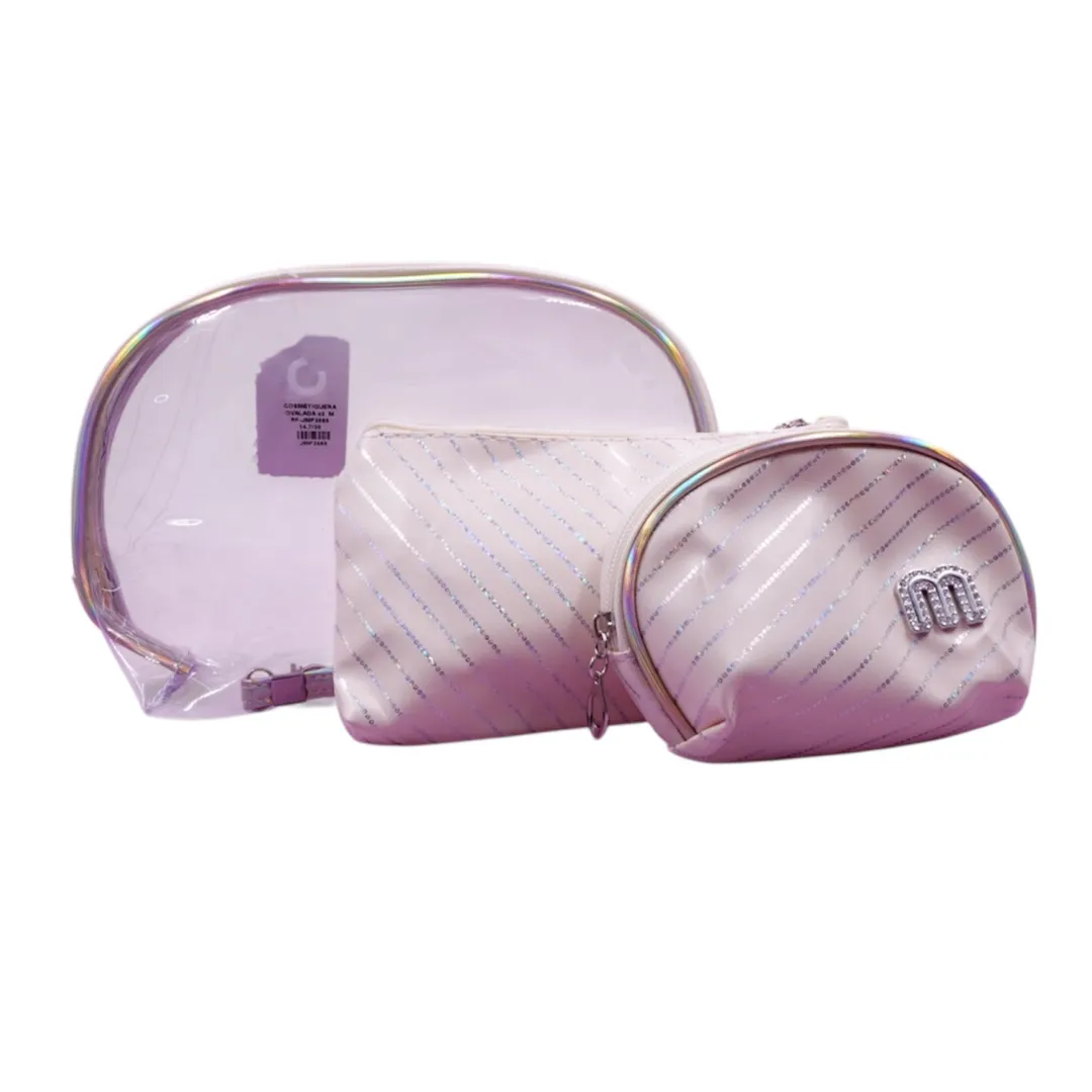 COSMETIQUERA OVALADA x3 "M"