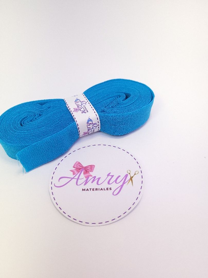 5 mtrs Sesgo 1.5cm Azul