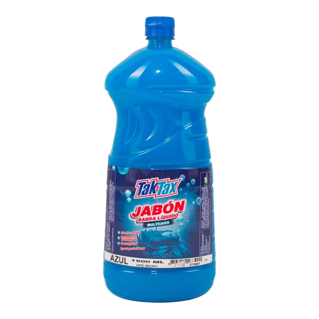 F. JABON BARRA LIQUIDO AZUL TAK TAX X 1.900 ML