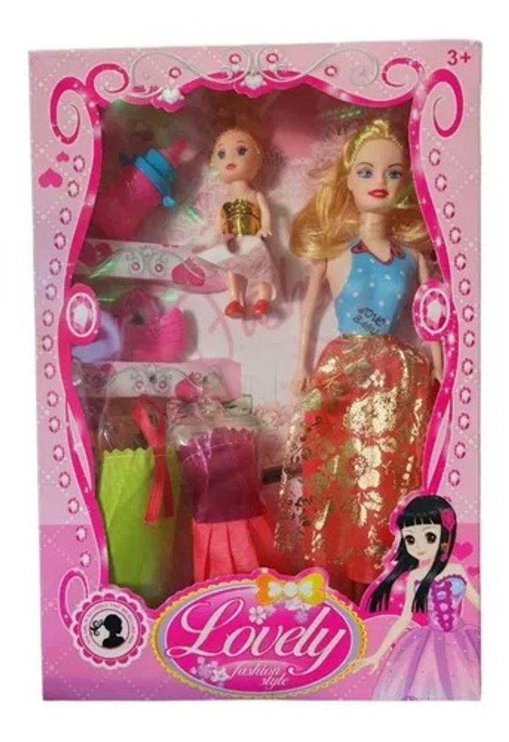 MUÑECA +BEBE 