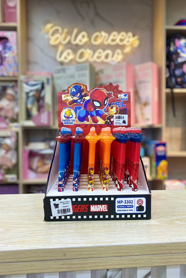  Lapicero Borrable Avengers / Marvel