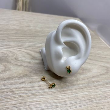 Imagen del producto Topo de seguridad, carita de conejo verde, covergold 