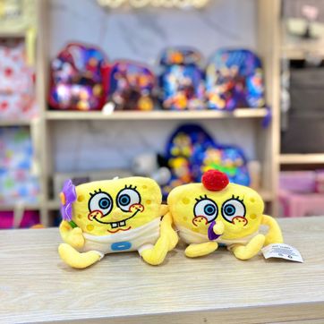 PELUCHE 10 CM  PERSONAJE BOB ESPONJA - imagen 1