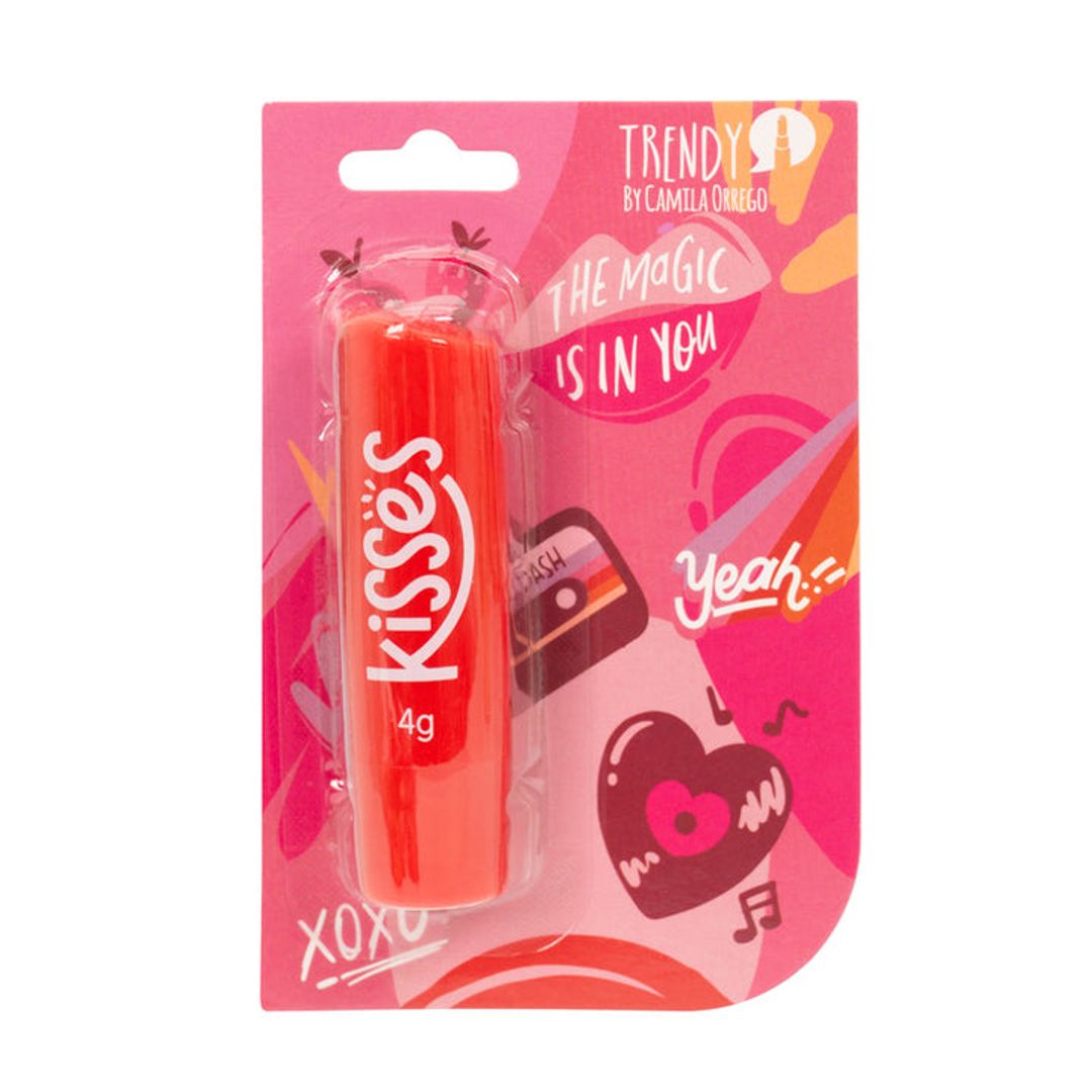 BRILLO LIP BALM KISSES ROJO