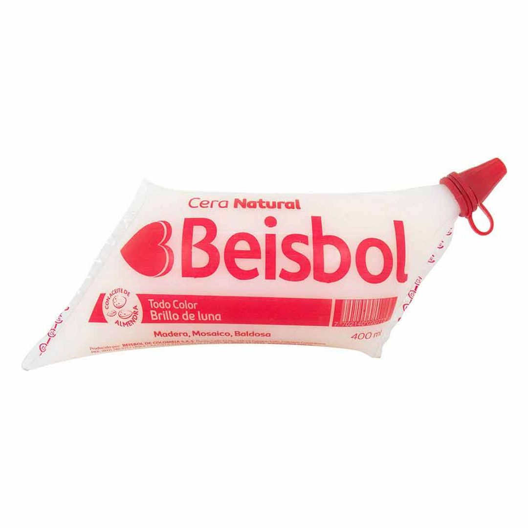 CERA NATURAL BEISBOL NEUTRA X 400 ML