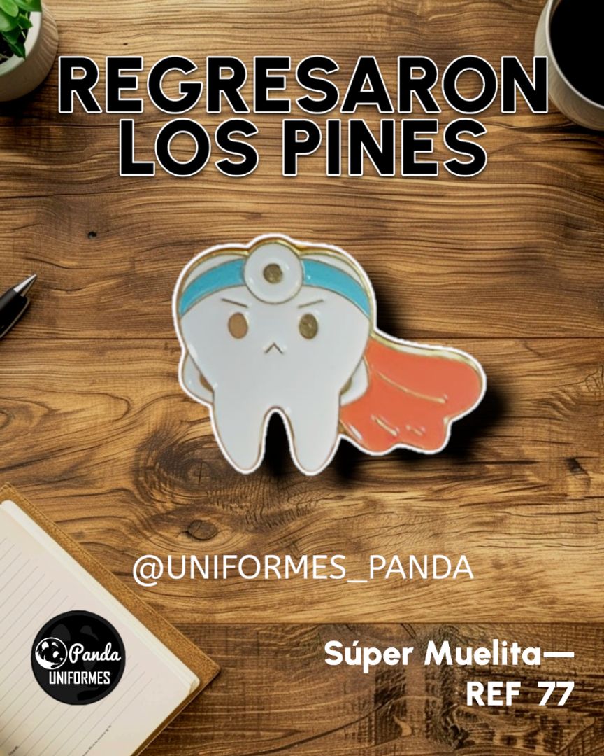 PIN SÚPER MUELITA 