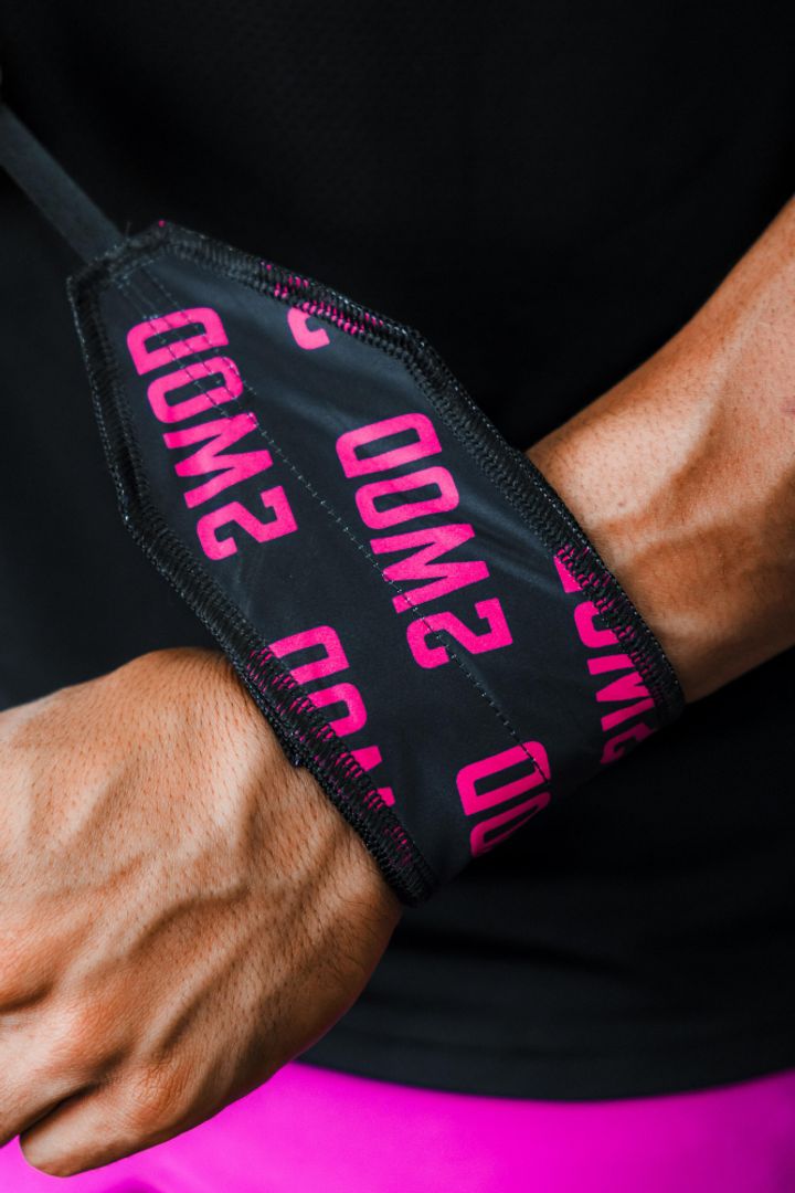 MUÑEQUERAS FIJAS 2WOD PINK 