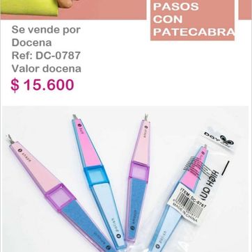 Imagen del producto LIMA 4 PASOS CON PATECABRA DC0787