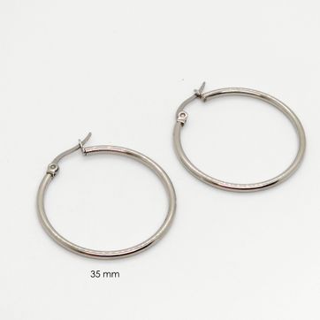 Imagen del producto CANDONGA ACERO PLATEADA 35 MM