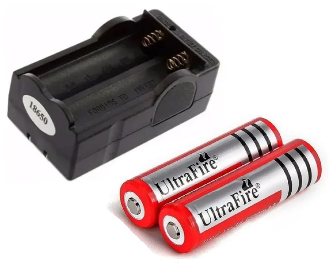 Cargador Doble Pila Lithium 18650