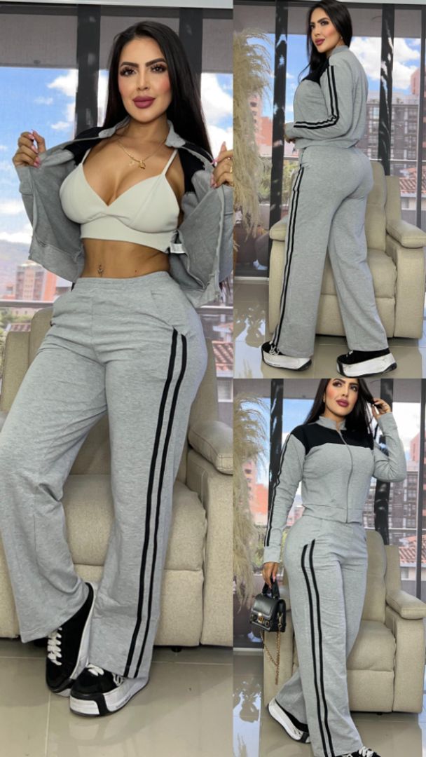 Conjunto manga larga