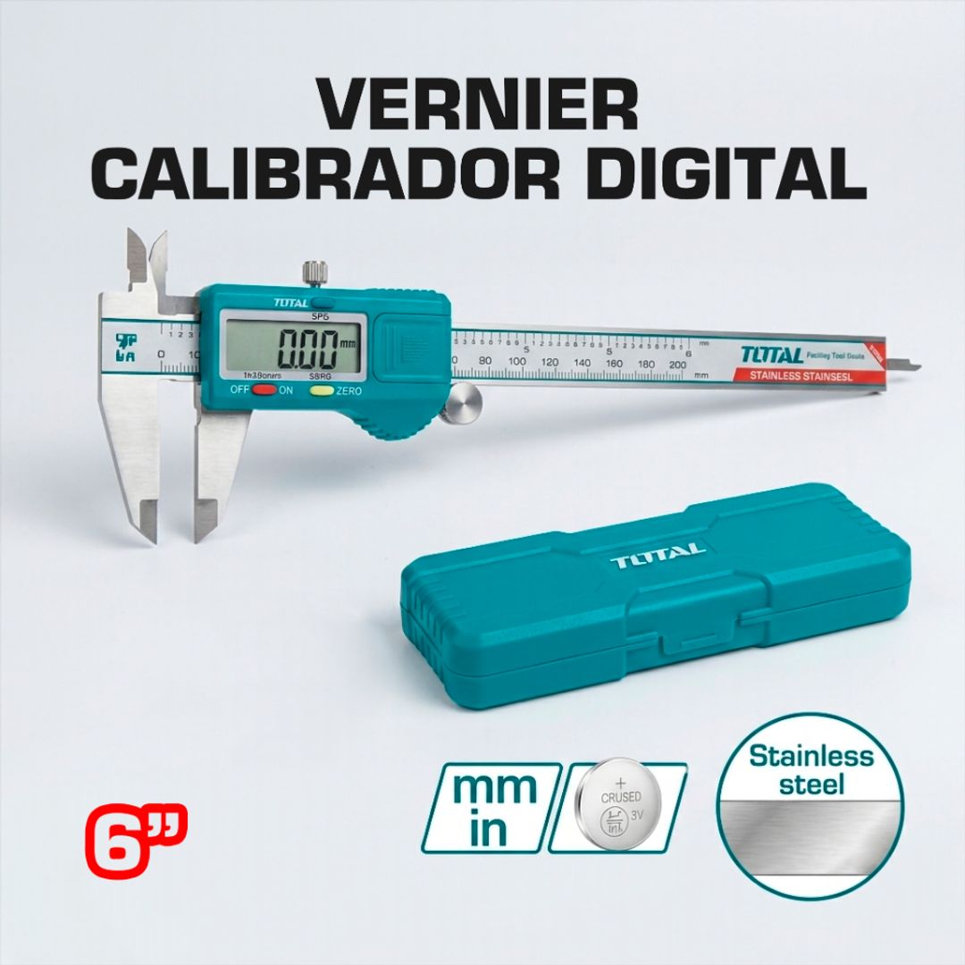 VERNIER DIGITAL RANGO 0-150MM 