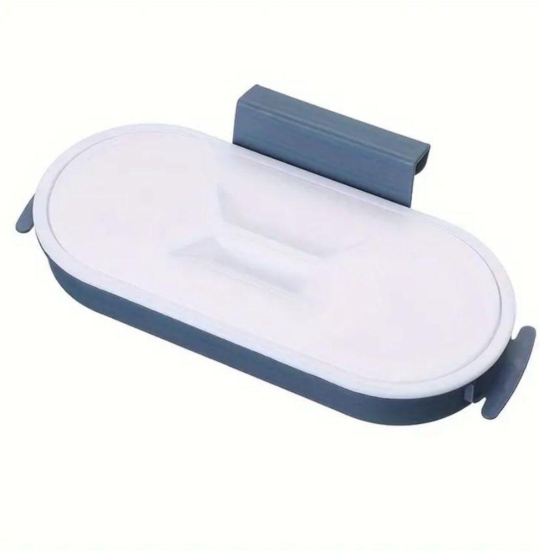 Soporte con tapa para bolsa de basura