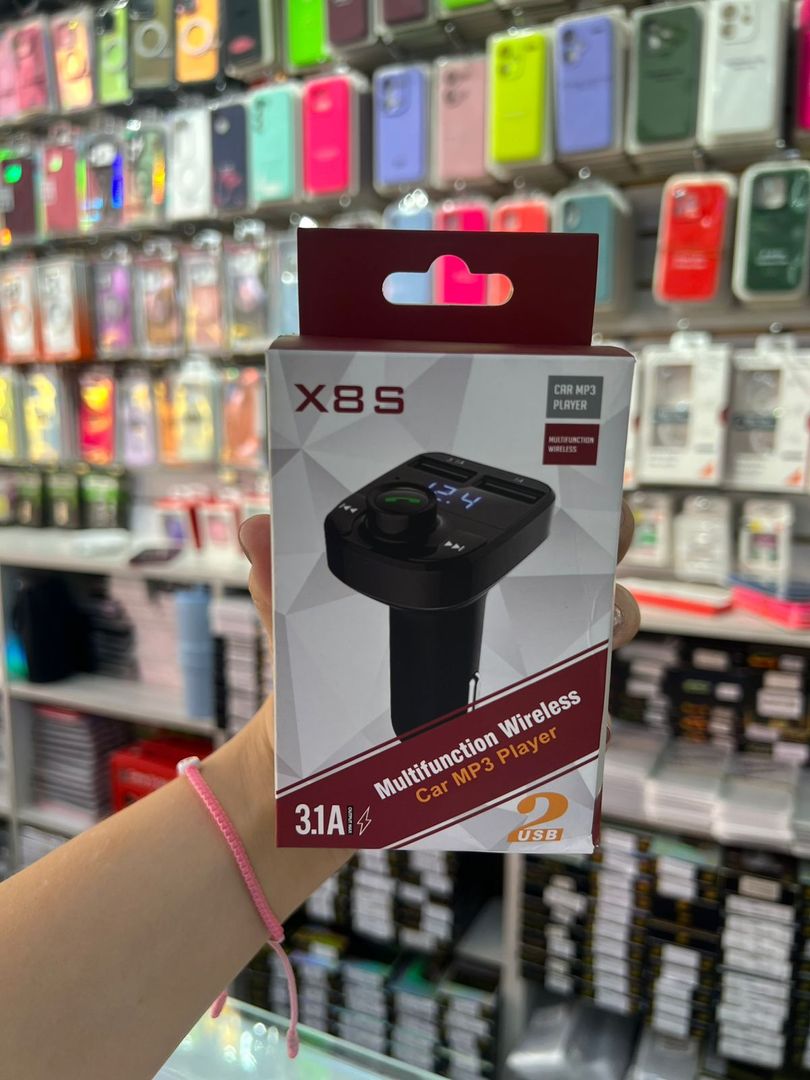 Cargador para carro con bluetooth 
