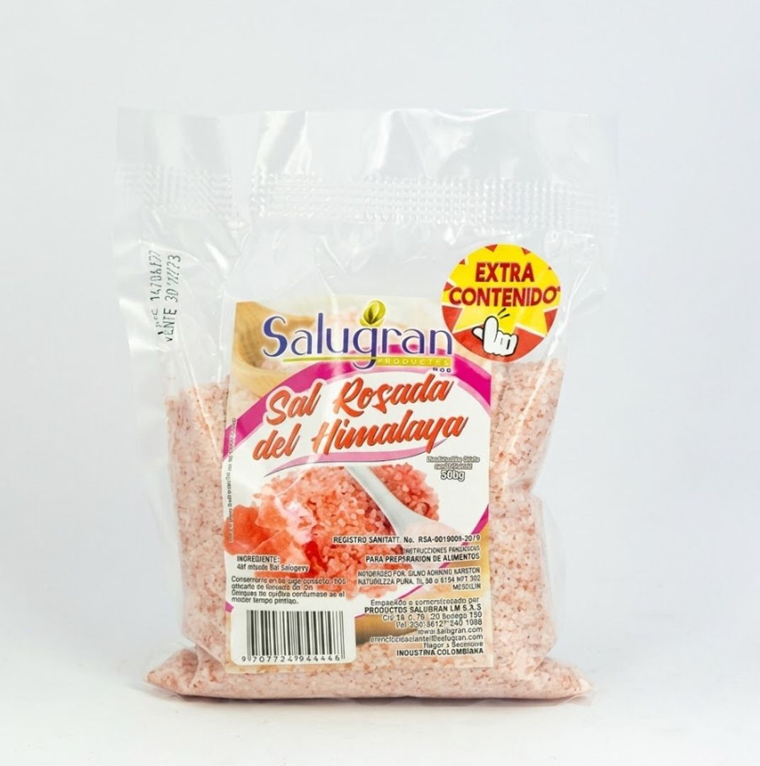 SAL ROSADA DEL HIMALAYA X 250GR SALUGRAN