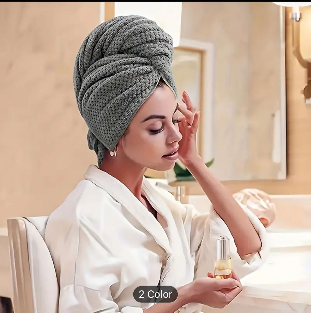 TOALLA DE MICROFIBRA PARA CABELLO 