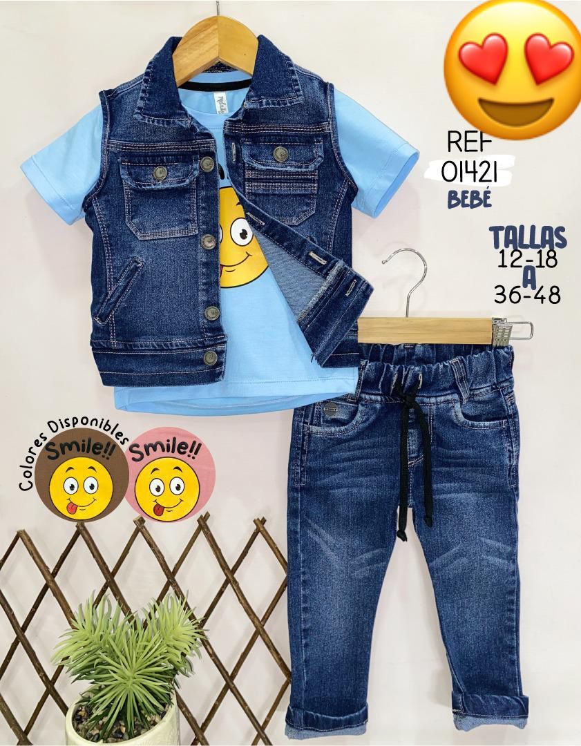 CONJUNTO TRES PIEZAS 